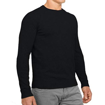 Perfect Slim Fit Crew Neck Sweaters for Men - Soft Pullover
