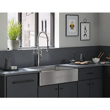 KOHLER Tournant Semi-Professional Kitchen Faucet - Vibrant Stainless