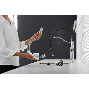KOHLER Tournant Semi-Professional Kitchen Faucet - Vibrant Stainless