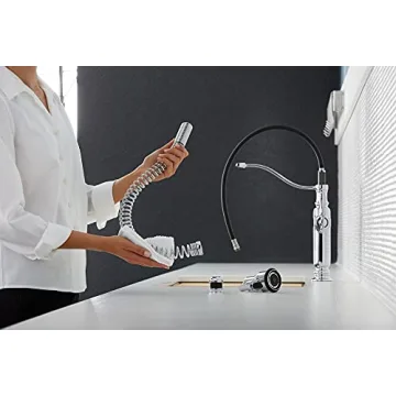 KOHLER Tournant Semi-Professional Kitchen Faucet - Vibrant Stainless