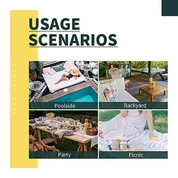 Outsunny 80 QT Rolling Ice Chest Portable Patio Party Drink Cooler Cart - Dark Bro