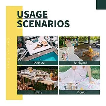 Outsunny 80 QT Rolling Ice Chest Portable Patio Party Drink Cooler Cart - Dark Bro