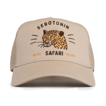 Visibly Toxic Serotonin Safari Hat for Summer Fun