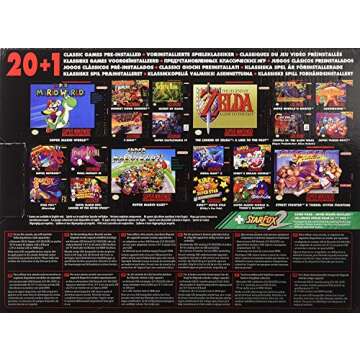 SNES Nintendo Classic Mini: Super Nintendo Entertainment System (Europe) - No Region Lock