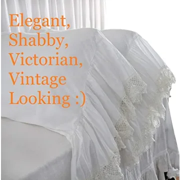 Vintage Farmhouse Crochet Pillowcases Set of 2