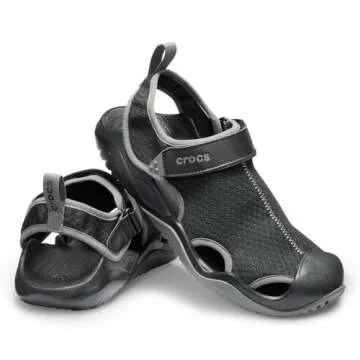 Shop Crocs Swiftwater Mesh Deck Sandals for Men