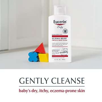 Eucerin Baby Eczema Relief Body Wash for Sensitive Skin