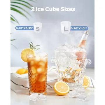 Efficient HOMEZAY Ice Maker: Quick Ice Production