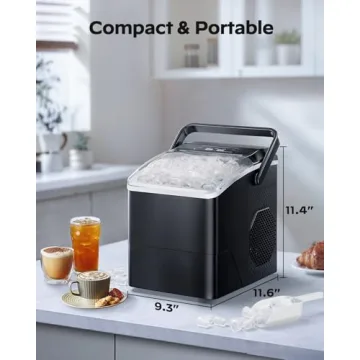 Efficient HOMEZAY Ice Maker: Quick Ice Production
