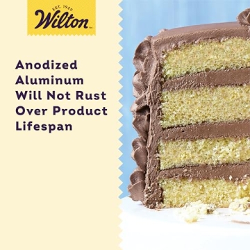 Wilton 8x8 Inch Round Cake Pans for Effortless Baking