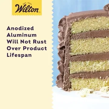 Wilton 8x8 Inch Round Cake Pans for Effortless Baking