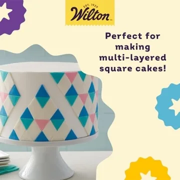 Wilton 8x8 Inch Round Cake Pans for Effortless Baking