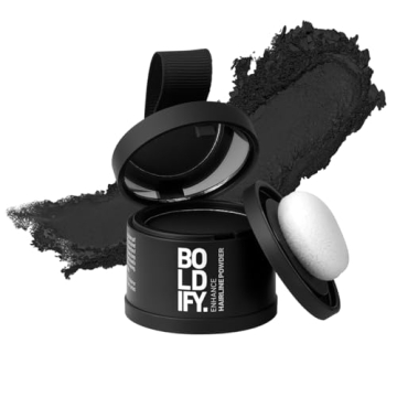 BOLDIFY Hairline Powder - Ultimate Gray Coverage & Bald Spot Concealer
