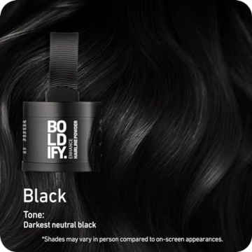 BOLDIFY Hairline Powder Gray Coverage Bald Spot Concealer