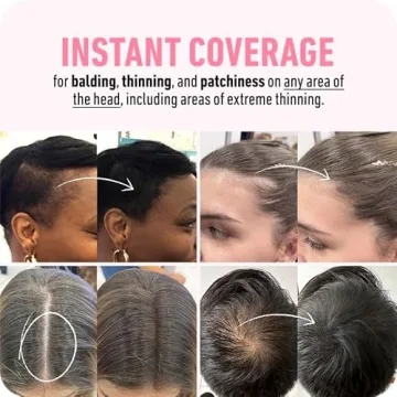 BOLDIFY Hairline Powder Gray Coverage Bald Spot Concealer