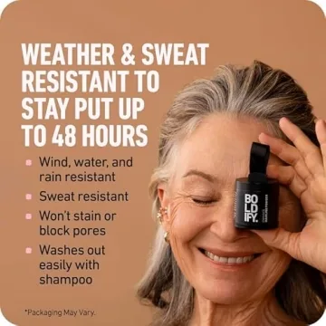 BOLDIFY Hairline Powder Gray Coverage Bald Spot Concealer