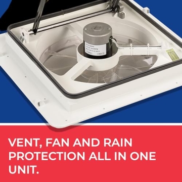 MAXXAIR Maxxfan Plus Remote Control Fan for RVs
