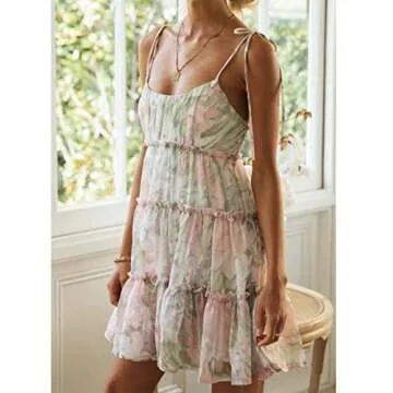 Mansy Floral Mini Dress for Summer - Stylish & Comfortable