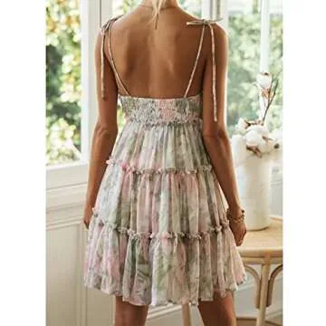 Mansy Floral Mini Dress for Summer - Stylish & Comfortable