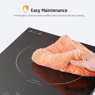 iSiler Induction Cooktop 1800W with Safety Lock Features