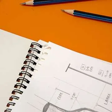 BAZIC Sketch Pad 50 Sheet 6" X 8", Top Bound Spiral Sketchbook Drawing Pads, Sketching Paper Coloring Book for Artist School, 1-Pack