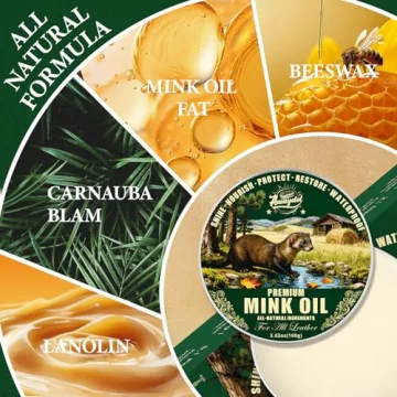 Awaydol 4-in-1 Mink Oil Leather Conditioner Kit - Preserve Leather