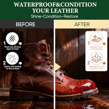 Awaydol 4-in-1 Mink Oil Leather Conditioner Kit - Preserve Leather