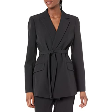 Stylish Women's Wrap Front Blazer | The Drop