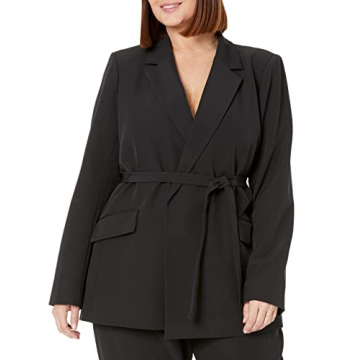 Stylish Women's Wrap Front Blazer | The Drop