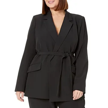 Stylish Women's Wrap Front Blazer | The Drop