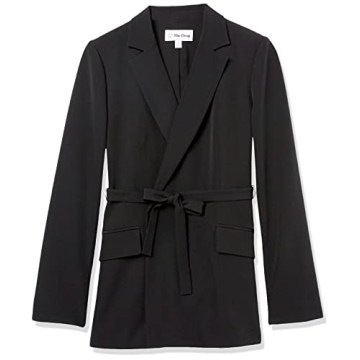 Stylish Women's Wrap Front Blazer | The Drop