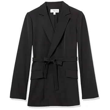 Stylish Women's Wrap Front Blazer | The Drop