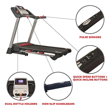 Compact Folding Treadmill with Incline and Bluetooth
