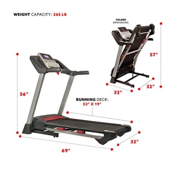 Compact Folding Treadmill with Incline and Bluetooth