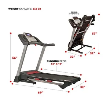 Compact Folding Treadmill with Incline and Bluetooth