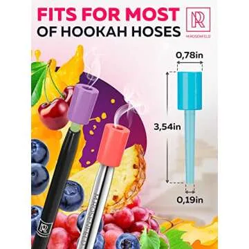 Glow in the Dark Candy Hookah Tips - 12 Delicious Flavors