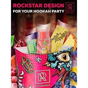 Glow in the Dark Candy Hookah Tips - 12 Delicious Flavors