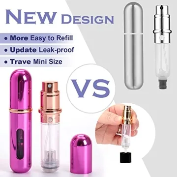 LAIKME Travel Mini Perfume Atomizer - Refillable & Portable