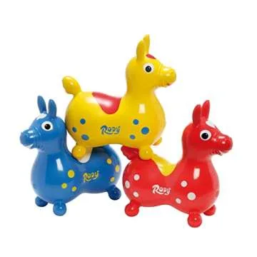 GYMNIC Rody Bounce Horse Red - Safe Fun for Kids