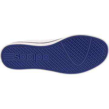 adidas Originals Men's Pace VS-M Fashion Sneaker, White/Black/Blue, 10 D(M) US