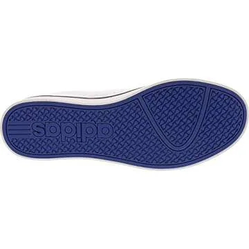 adidas Originals Men's Pace VS-M Fashion Sneaker, White/Black/Blue, 10 D(M) US