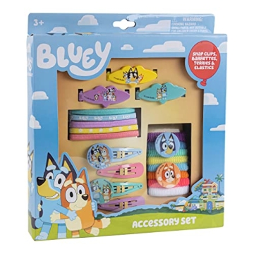 Bluey Girls 20 Piece Accessory Set for Ages 3+