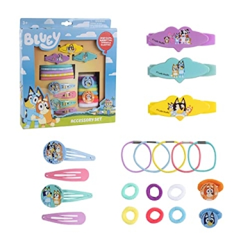 Bluey Girls 20 Piece Accessory Set for Ages 3+