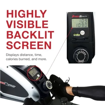 Fitness Reality Magnetic Rowing Machine with Bluetooth Features