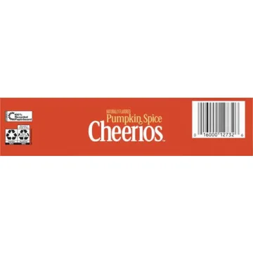 Pumpkin Spice Cheerios Gluten-Free Breakfast Cereal 10.8oz