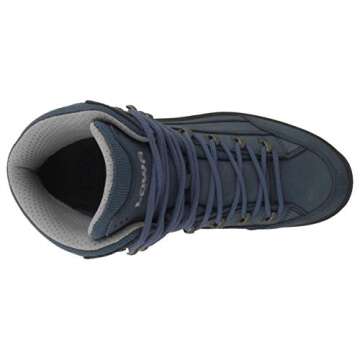 Lowa Womens Renegade GTX¿ Mid Gray/Blue 6.5 B (M)