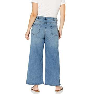 Lizzy High-Rise Wide Leg Marine Fit Jean by The Drop
