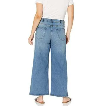 Lizzy High-Rise Wide Leg Marine Fit Jean by The Drop