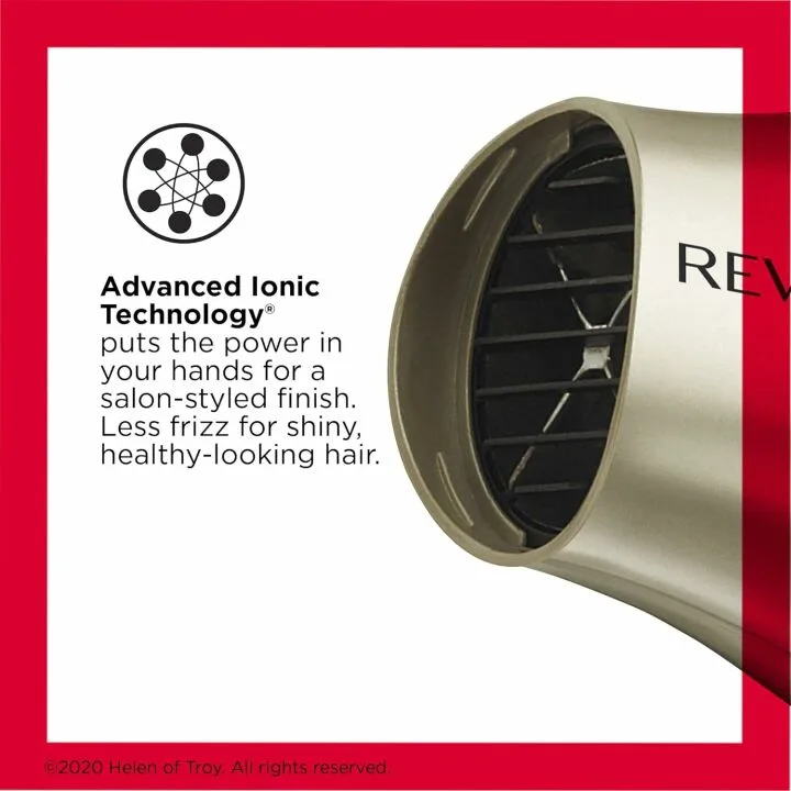 REVLON 1875W Travel Hair Dryer with Folding Handle