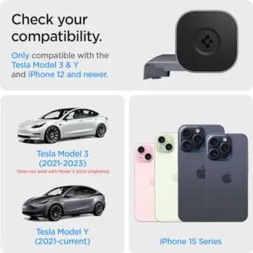 Spigen OneTap MagFit Car Mount for Tesla Model 3/Y